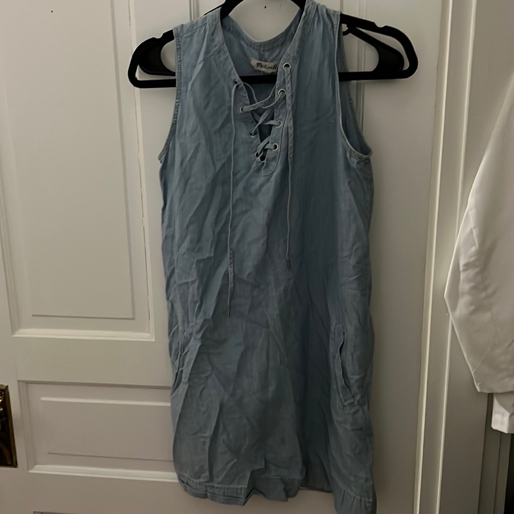 madewell denim dress